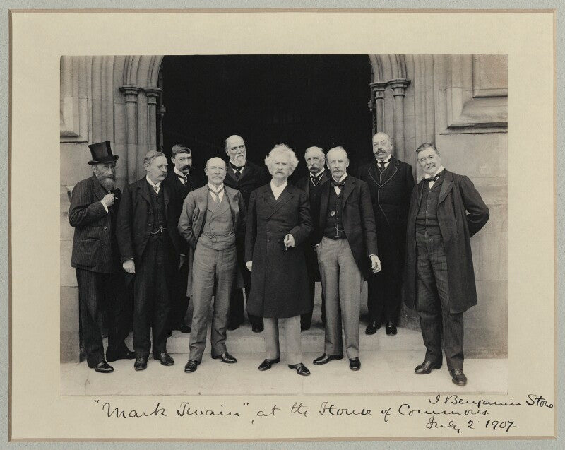 Mark twain at the house of commons npg x89002