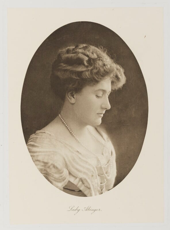 Lila lucy catherine mary (née white), lady abinger npg ax161331