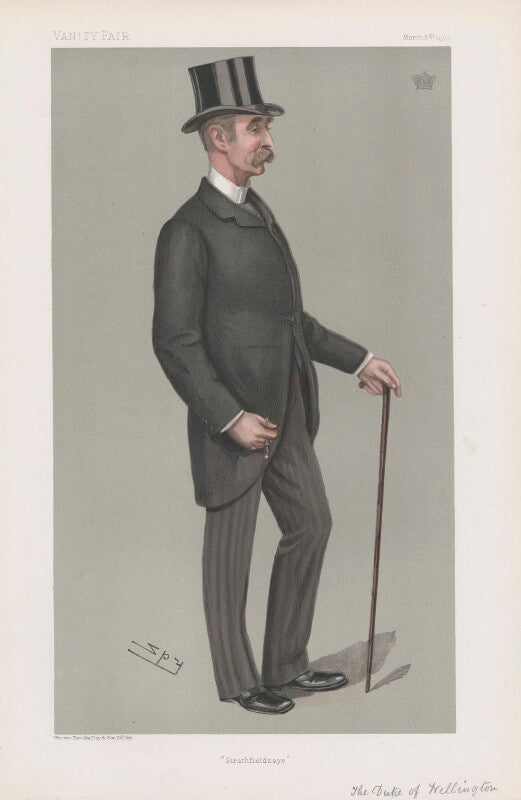 Arthur charles wellesley, 4th duke of wellington ('statesmen. no. 757. "strathfieldsaye"') npg d45160