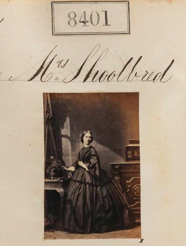 Matilda joanna shoolbred (née pearson) ('mrs shoolbred') npg ax58220