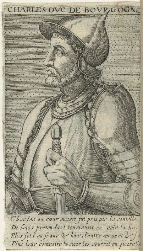Charles i ('the bold'), duke of burgundy npg d24131b