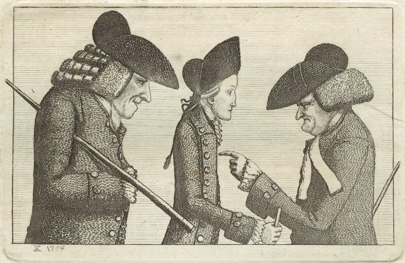 Henry home, lord kames; hugo arnot; james burnett, lord monboddo npg d32361