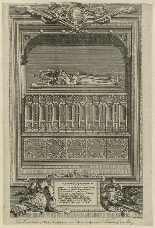 King richard ii and anne of bohemia npg d23721