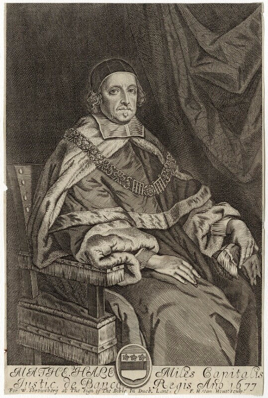 Sir matthew hale npg d29871