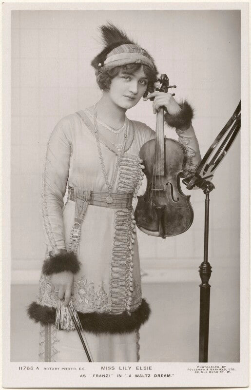 Lily elsie as 'franzi' in 'a waltz dream' npg x201089