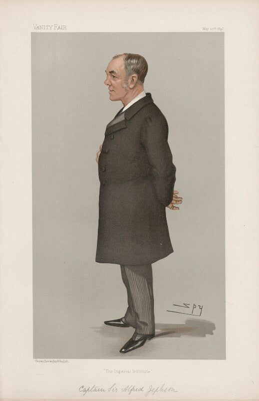 Sir alfred jephson ('men of the day. no. 682.') npg d44856