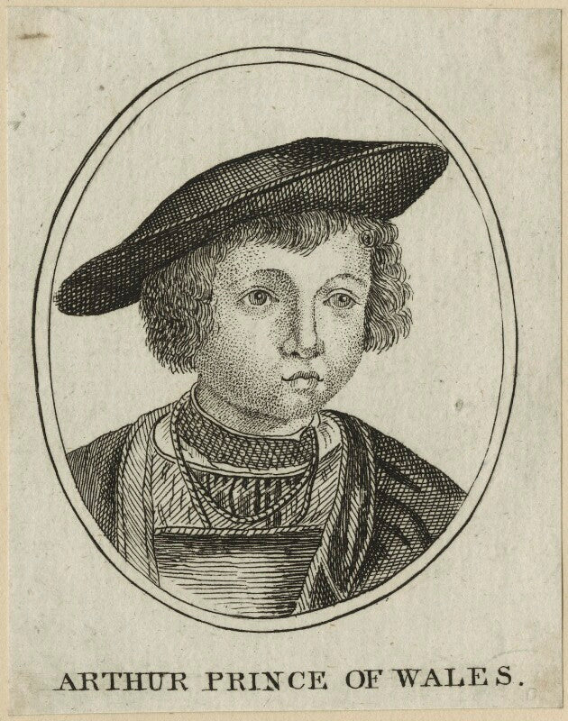 John (or hans), prince of denmark engraved as arthur, prince of wales npg d23867