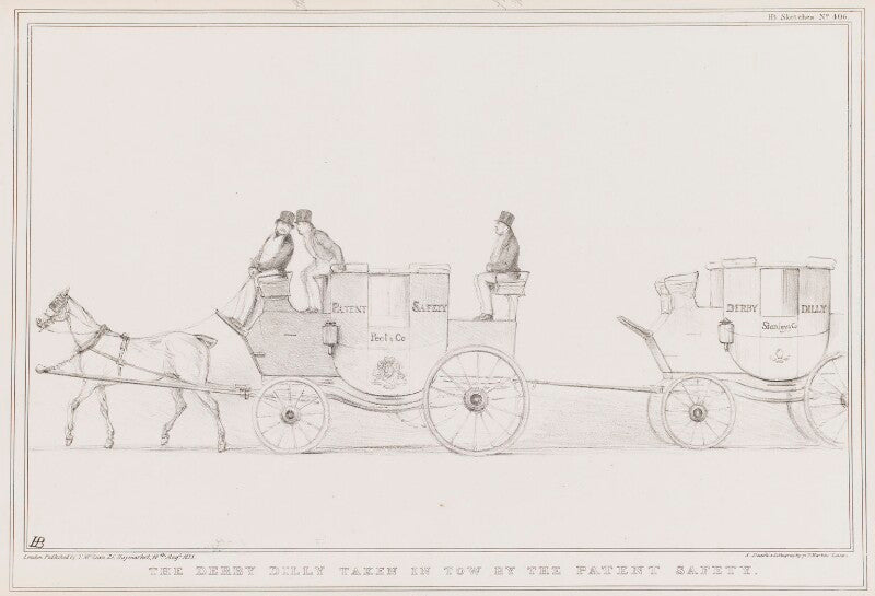 The derby dilly taken in tow by the patent safety npg d41340