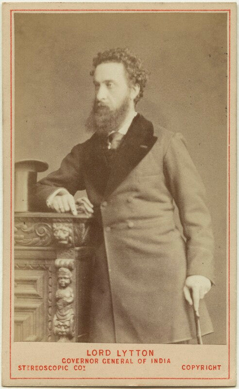 Edward robert bulwer lytton, 1st earl of lytton npg ax46198