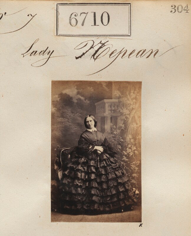 Isabel (née geils), lady nepean npg ax56637