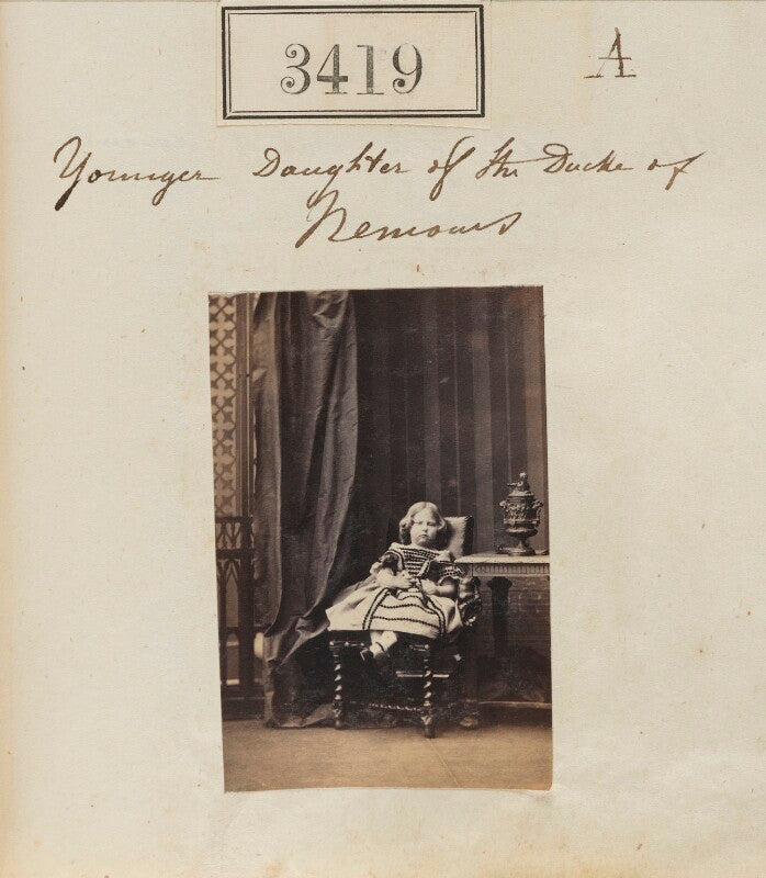 Blanche marie amelie caroline louise victoire d'orléans npg ax52816