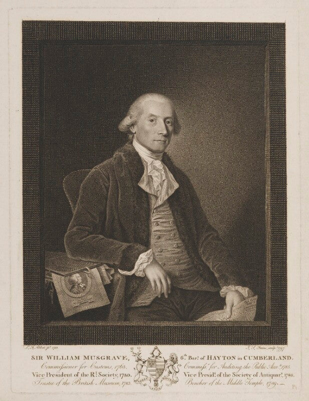 Sir william musgrave, 6th bt npg d39135