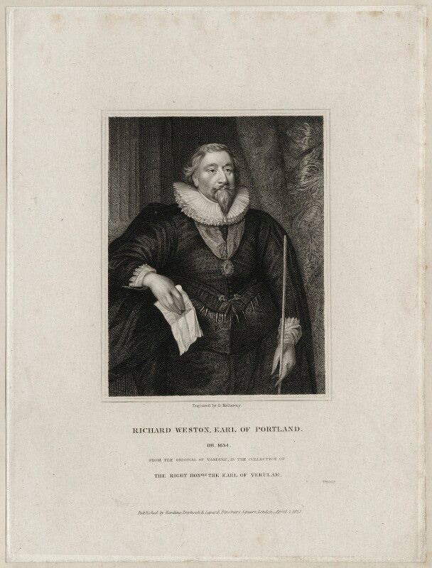 Richard weston, 1st earl of portland npg d26589