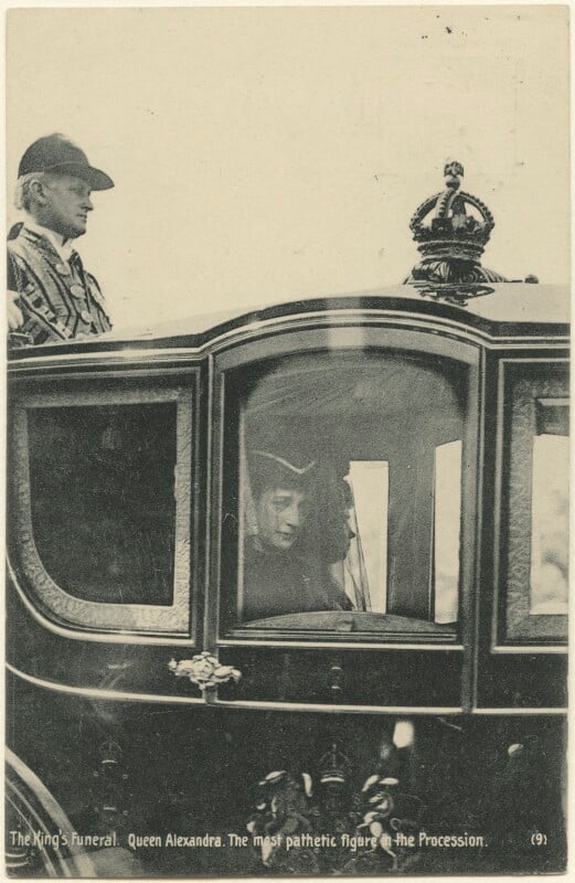 'the king's funeral' npg x38800