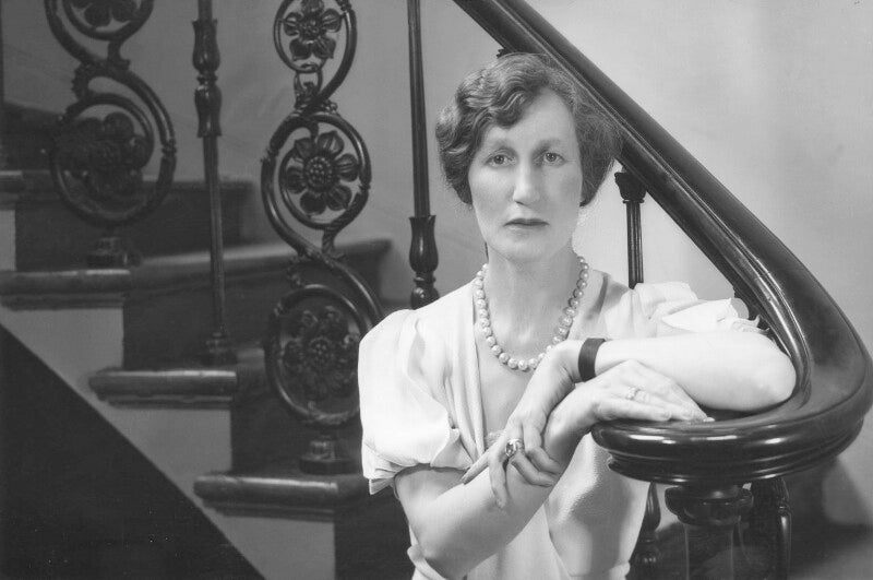 (helen) violet bonham carter (née asquith), baroness asquith of yarnbury npg x3023