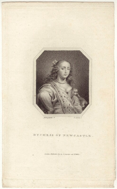 Margaret cavendish (née lucas), duchess of newcastle upon tyne npg d30190