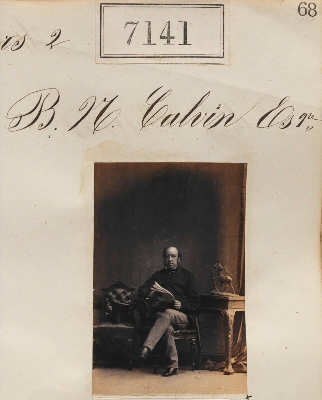 Mr b.n. calvin npg ax57057