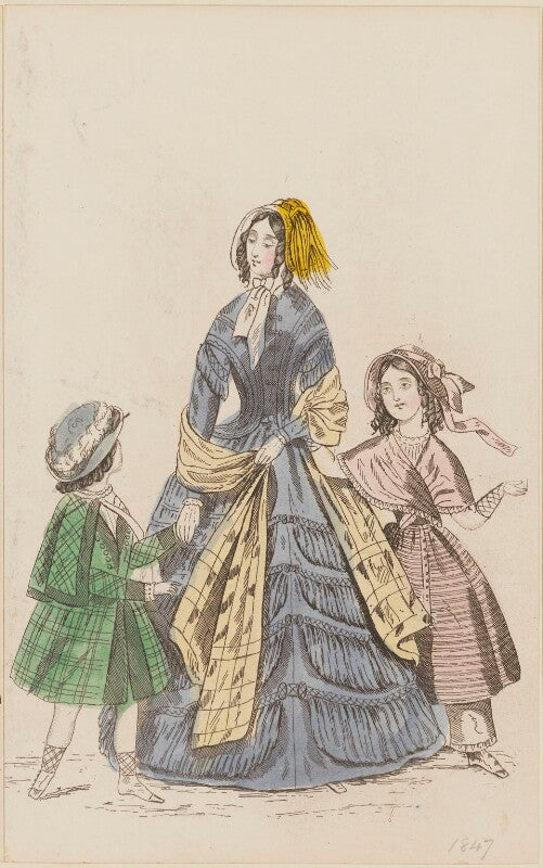 Public promenade dress, july 1846 npg d47968
