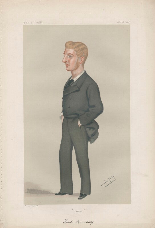 John william maule ramsay 13th earl of dalhousie ('men of the day. no. 218.') npg d43947