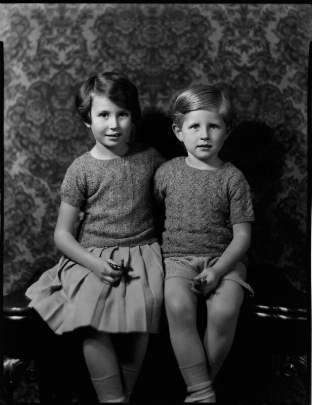 Hon. philippa selina mather (née bewicke copley); david godfrey bewicke copley, 6th baron cromwell npg x150954