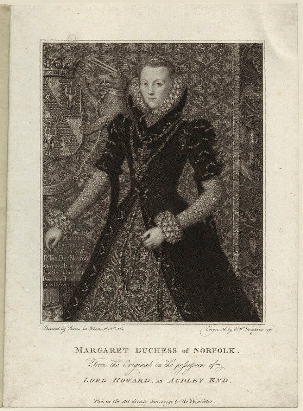 Margaret howard (née dudley), duchess of norfolk npg d25585