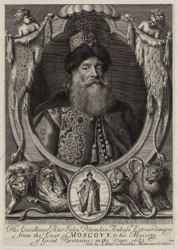 Pyotr ivanovich potyomkin (potemkin) npg d30740