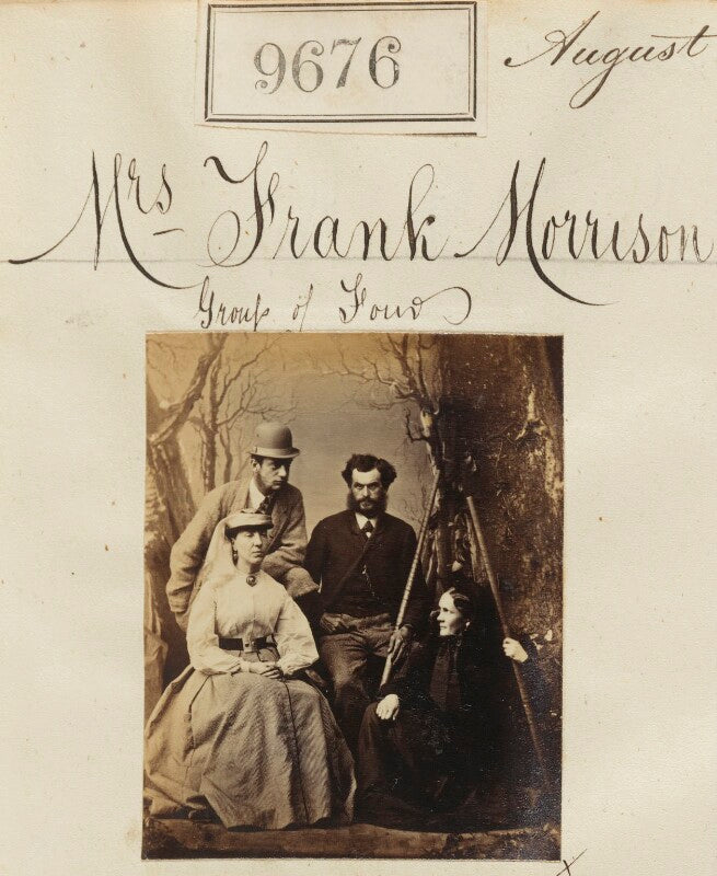Mrs frank morrison and three unknown sitters npg ax59407