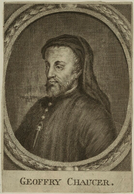 Geoffrey chaucer npg d24076