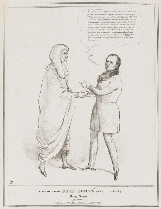 A scene from "john jones" (or if you prefer it) davy jones npg d41093