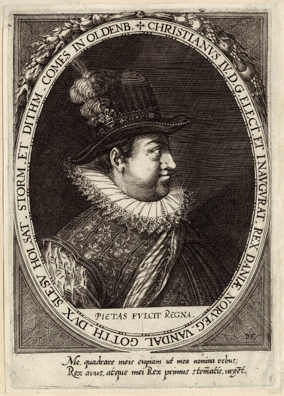 Christian iv, king of denmark and norway npg d26181