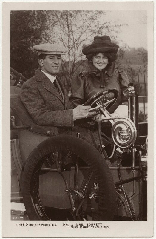 Harold giles borrett; marie studholme npg x160585