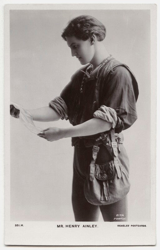 Henry hinchliffe ainley as orlando in 'as you like it' npg x131442