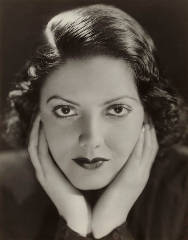 Princess indira of kapurthala npg x85736