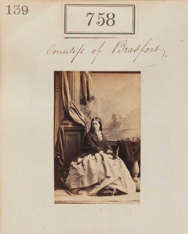 Helen (née mackay), countess of bradford npg ax50384