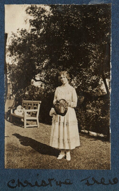 Christine patti pakenham (née trew), countess of longford npg ax140738