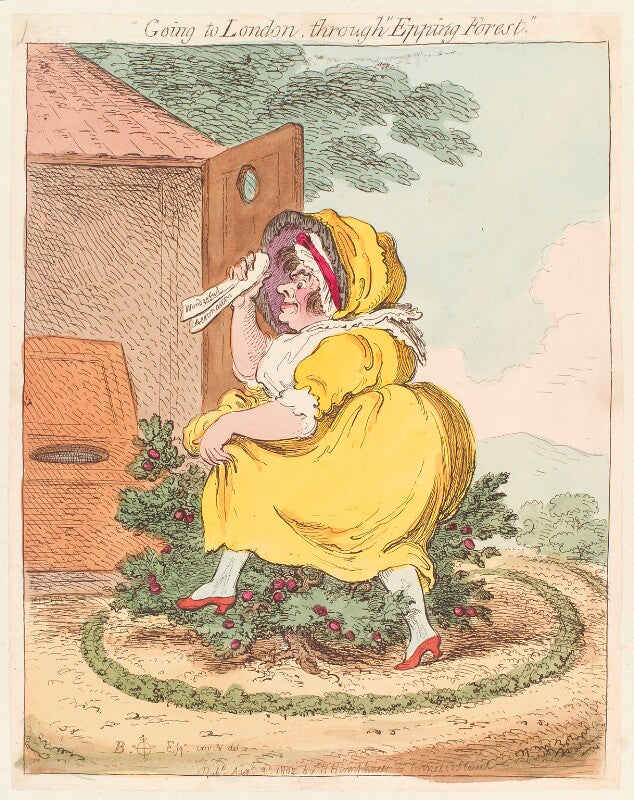 'going to london, through "epping forest"' npg d13038