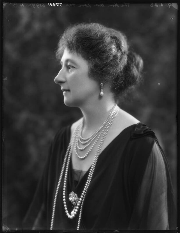 Mary agnes emily lane fox (née wood), lady bingley npg x122519