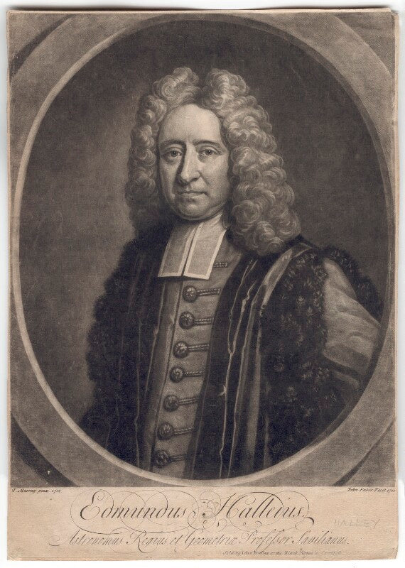 Edmond halley npg d2560