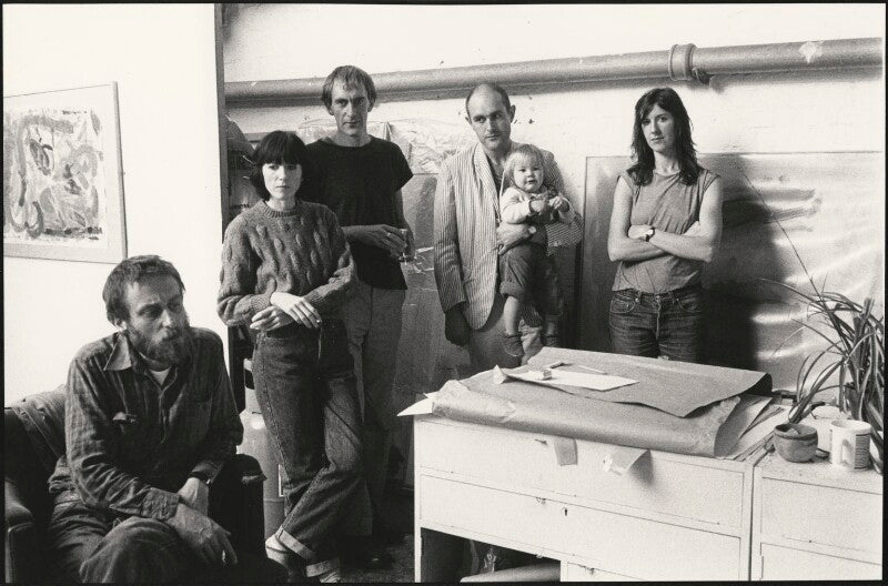 Geoffrey rigden; shirley o'neill; michael blake; humphrey ocean; ruby ocean; miranda argyle npg x210041