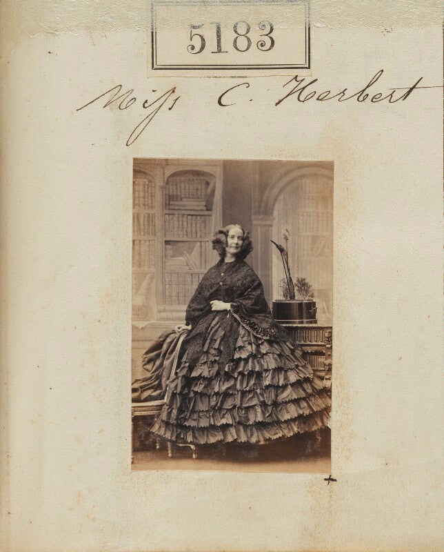 Miss c. herbert npg ax55186