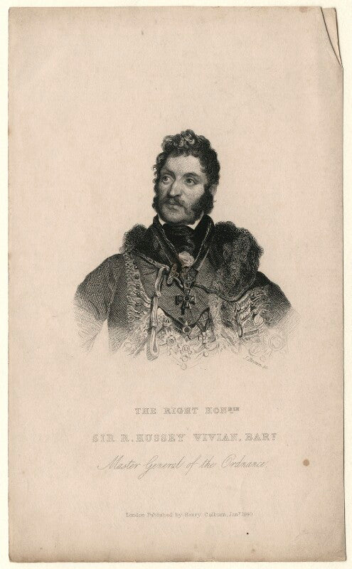 Richard hussey vivian, 1st baron vivian when sir richard hussey vivian, bt npg d7541