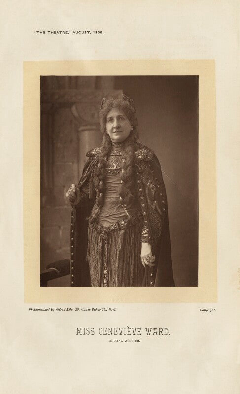 Dame (lucy) genevieve teresa ward, countess de guerbel as morgan le fay in 'king arthur' npg x27256