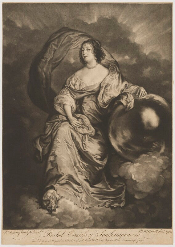 Rachel wriothesley (née de massüe), countess of southampton npg d41984