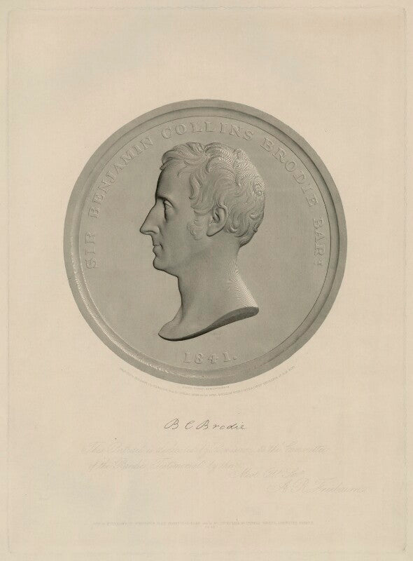 Sir benjamin collins brodie, 1st bt npg d32163