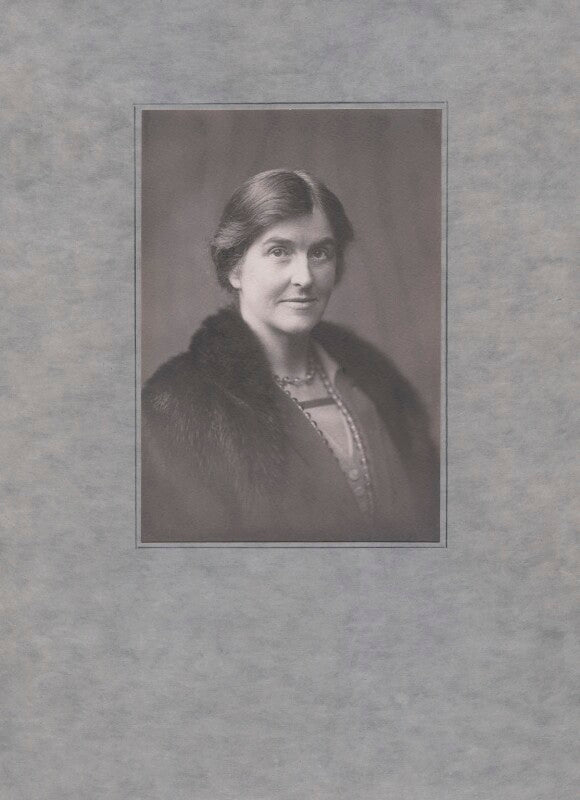 Dame bertha surtees newall (née phillpotts) npg x21506