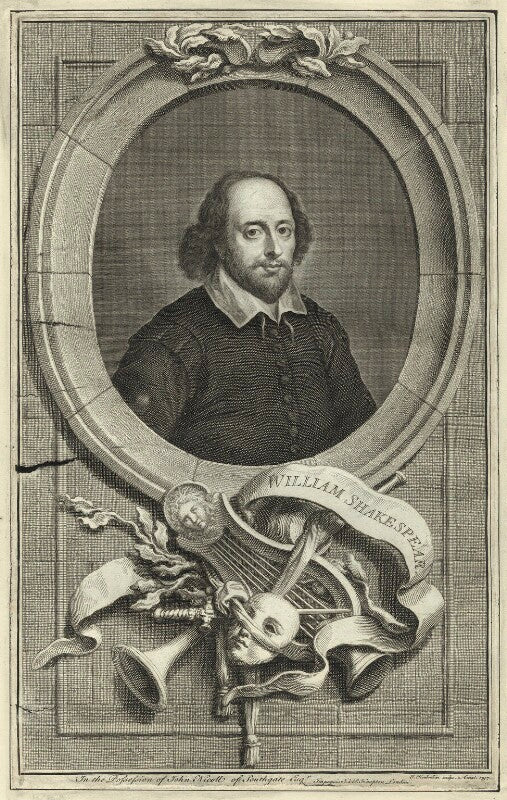 William shakespeare npg d25480