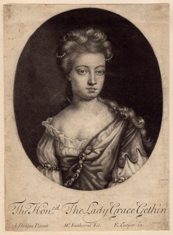 Grace (née norton), lady gethin npg d2428