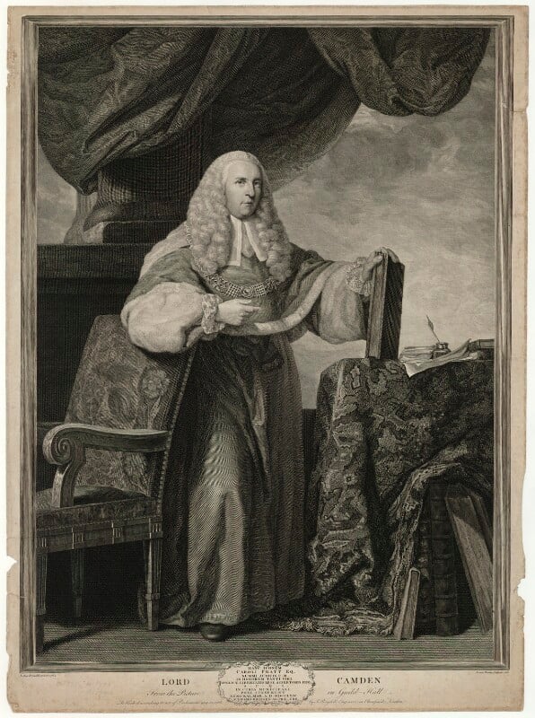 Charles pratt, 1st earl camden npg d32552