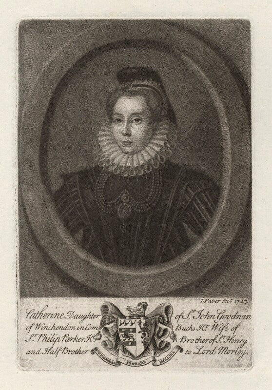 Catherine (née goodwin), lady parker npg d3818
