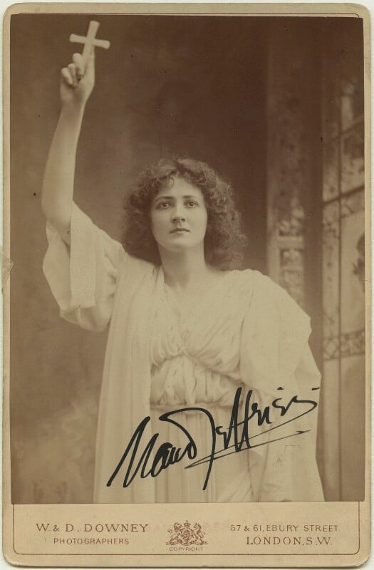 Maud jeffries as mercia in 'the sign of the cross' npg x18862